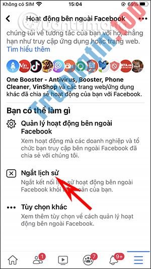 Cách&nbsp;chặn&nbsp;Facebook&nbsp;theo&nbsp;dõi&nbsp;hoạt&nbsp;động&nbsp;của&nbsp;bạn