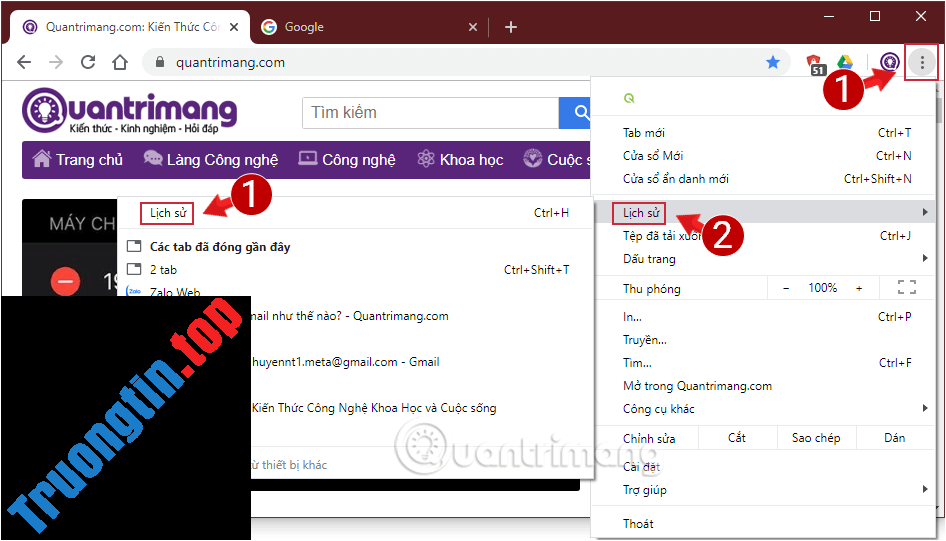 Truy&nbsp;tìm&nbsp;lịch&nbsp;sử&nbsp;duyệt&nbsp;web&nbsp;đã&nbsp;bị&nbsp;xoá