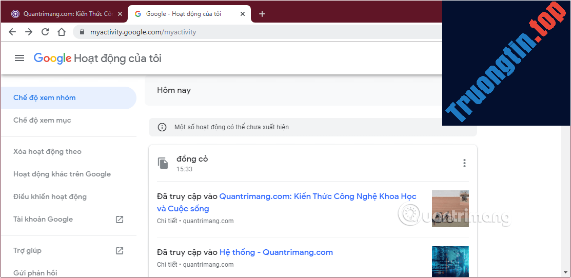 Truy&nbsp;tìm&nbsp;lịch&nbsp;sử&nbsp;duyệt&nbsp;web&nbsp;đã&nbsp;bị&nbsp;xoá