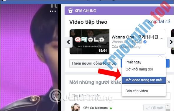 Cách&nbsp;xem&nbsp;chung&nbsp;video&nbsp;Facebook&nbsp;với&nbsp;bạn&nbsp;bè