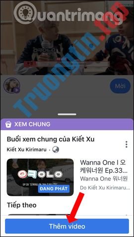 Cách&nbsp;xem&nbsp;chung&nbsp;video&nbsp;Facebook&nbsp;với&nbsp;bạn&nbsp;bè