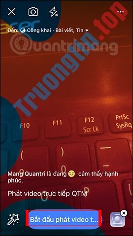 Cách&nbsp;live&nbsp;stream&nbsp;Facebook&nbsp;trên&nbsp;di&nbsp;động,&nbsp;máy&nbsp;tính&nbsp;bảng