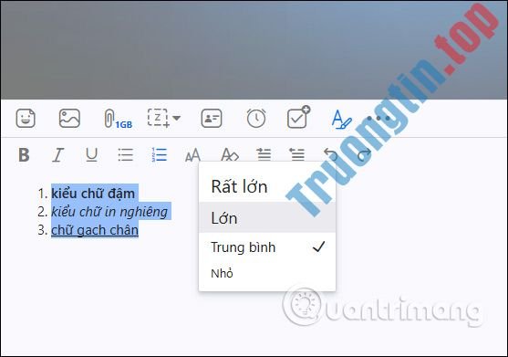 Cách&nbsp;viết&nbsp;chữ&nbsp;đậm,&nbsp;in&nbsp;nghiêng,&nbsp;gạch&nbsp;chân&nbsp;trên&nbsp;Zalo