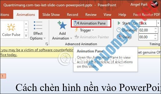 Cách&nbsp;tạo&nbsp;hiệu&nbsp;ứng&nbsp;hiện&nbsp;từng&nbsp;từ&nbsp;trong&nbsp;PowerPoint