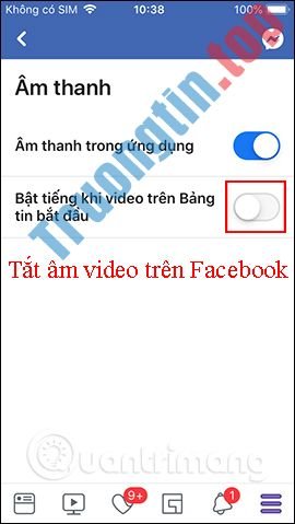 Cách&nbsp;tắt&nbsp;âm&nbsp;thanh&nbsp;video&nbsp;trên&nbsp;News&nbsp;Feed&nbsp;Facebook
