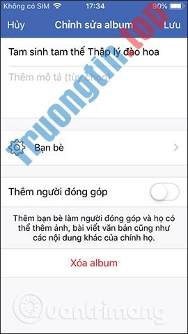 Cách&nbsp;đổi&nbsp;tên&nbsp;album&nbsp;ảnh&nbsp;trên&nbsp;Facebook