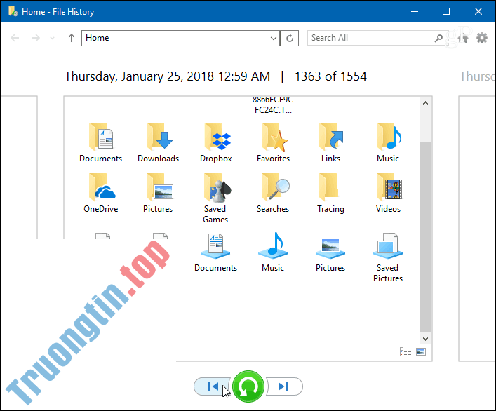 Cách xóa phiên bản File History cũ trong Windows 10