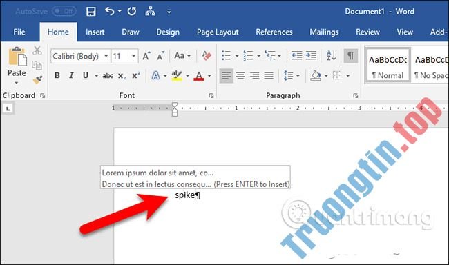 Cách&nbsp;sử&nbsp;dụng&nbsp;Spike&nbsp;để&nbsp;sao&nbsp;chép&nbsp;và&nbsp;dán&nbsp;các&nbsp;khối&nbsp;văn&nbsp;bản&nbsp;trong&nbsp;Word