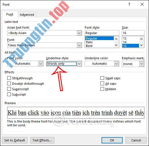 5&nbsp;cách&nbsp;gạch&nbsp;chân&nbsp;trong&nbsp;Word