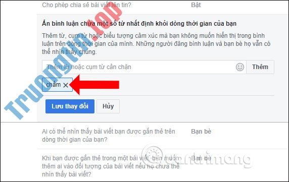 Cách&nbsp;ẩn&nbsp;bình&nbsp;luận&nbsp;trên&nbsp;Facebook&nbsp;bằng&nbsp;từ&nbsp;khóa