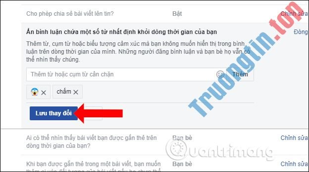 Cách&nbsp;ẩn&nbsp;bình&nbsp;luận&nbsp;trên&nbsp;Facebook&nbsp;bằng&nbsp;từ&nbsp;khóa