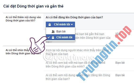Cách&nbsp;khóa&nbsp;Wall&nbsp;Facebook,&nbsp;chặn&nbsp;người&nbsp;khác&nbsp;đăng&nbsp;bài&nbsp;lên&nbsp;tường&nbsp;Facebook