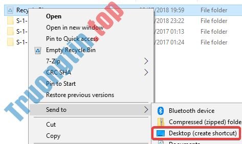 Cách&nbsp;khôi&nbsp;phục&nbsp;lại&nbsp;biểu&nbsp;tượng&nbsp;Recycle&nbsp;Bin&nbsp;bị&nbsp;mất&nbsp;trong&nbsp;Windows&nbsp;10