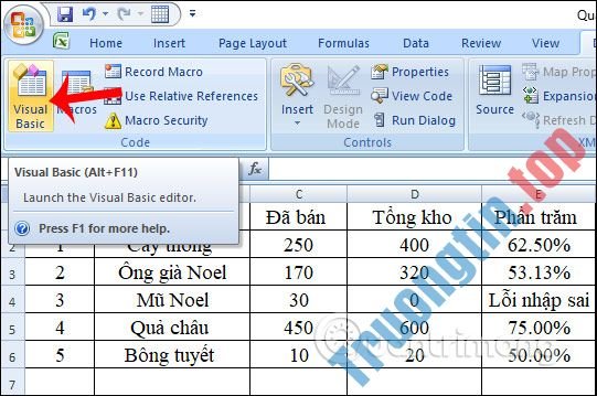 Cách&nbsp;tô&nbsp;màu&nbsp;ô&nbsp;công&nbsp;thức&nbsp;trong&nbsp;Excel&nbsp;tự&nbsp;động