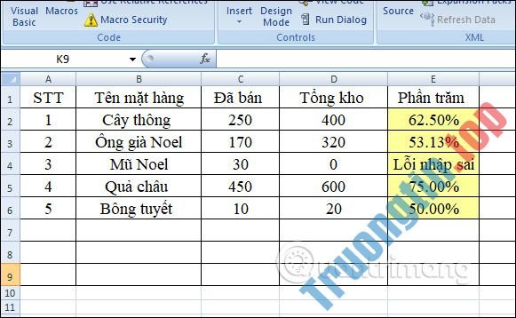 Cách&nbsp;tô&nbsp;màu&nbsp;ô&nbsp;công&nbsp;thức&nbsp;trong&nbsp;Excel&nbsp;tự&nbsp;động