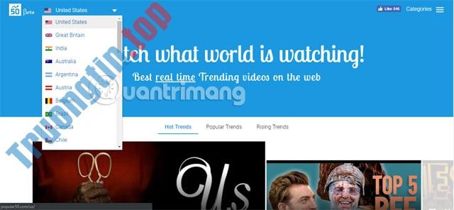 Những&nbsp;cách&nbsp;để&nbsp;tìm&nbsp;video&nbsp;đang&nbsp;hot&nbsp;trên&nbsp;YouTube