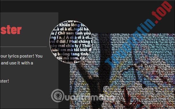 Cách&nbsp;tạo&nbsp;poster&nbsp;từ&nbsp;lời&nbsp;bài&nbsp;hát