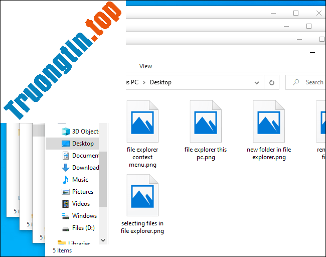Cách&nbsp;sử&nbsp;dụng&nbsp;File&nbsp;Explorer&nbsp;không&nbsp;cần&nbsp;chuột&nbsp;trên&nbsp;Windows&nbsp;10
