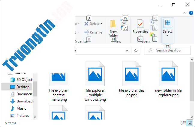 Cách&nbsp;sử&nbsp;dụng&nbsp;File&nbsp;Explorer&nbsp;không&nbsp;cần&nbsp;chuột&nbsp;trên&nbsp;Windows&nbsp;10