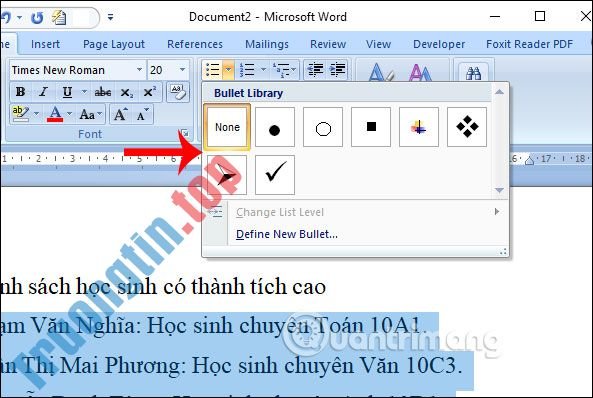 MS&nbsp;Word&nbsp;-&nbsp;Bài&nbsp;15:&nbsp;Đánh&nbsp;số&nbsp;thứ&nbsp;tự&nbsp;đầu&nbsp;dòng