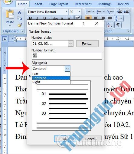 MS&nbsp;Word&nbsp;-&nbsp;Bài&nbsp;15:&nbsp;Đánh&nbsp;số&nbsp;thứ&nbsp;tự&nbsp;đầu&nbsp;dòng