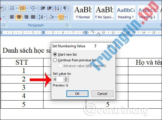 MS&nbsp;Word&nbsp;-&nbsp;Bài&nbsp;15:&nbsp;Đánh&nbsp;số&nbsp;thứ&nbsp;tự&nbsp;đầu&nbsp;dòng