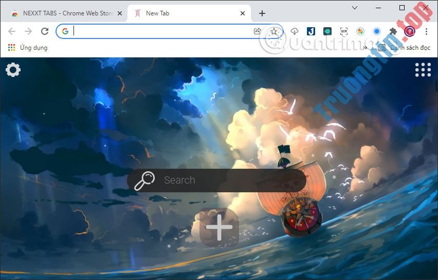 Cách&nbsp;cài&nbsp;giao&nbsp;diện&nbsp;Anime&nbsp;cho&nbsp;New&nbsp;Tab&nbsp;Chrome
