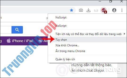 Cách&nbsp;dùng&nbsp;NoScript&nbsp;chặn&nbsp;quảng&nbsp;cáo&nbsp;trên&nbsp;Google&nbsp;Chrome