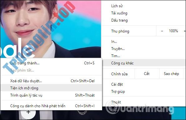 Cách&nbsp;kiểm&nbsp;soát&nbsp;tiện&nbsp;ích&nbsp;hoạt&nbsp;động&nbsp;trên&nbsp;Chrome