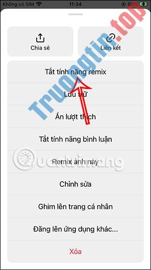 Cách&nbsp;tắt&nbsp;remix&nbsp;video&nbsp;và&nbsp;ảnh&nbsp;trên&nbsp;Instagram