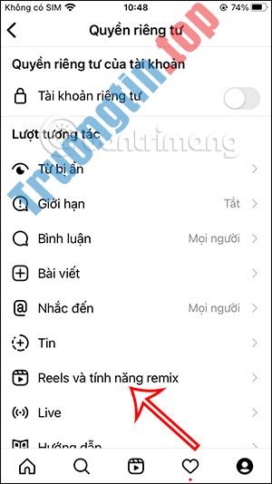 Cách&nbsp;tắt&nbsp;remix&nbsp;video&nbsp;và&nbsp;ảnh&nbsp;trên&nbsp;Instagram