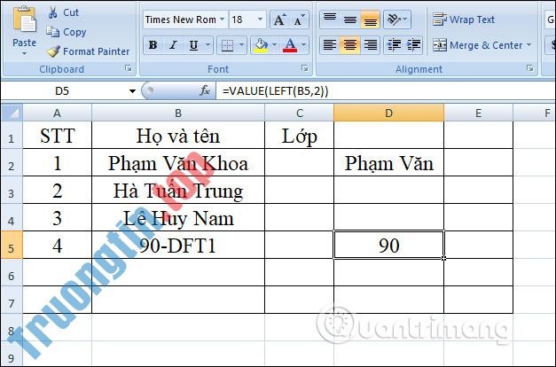 Hàm&nbsp;LEFT,&nbsp;cách&nbsp;dùng&nbsp;hàm&nbsp;cắt&nbsp;chuỗi&nbsp;ký&nbsp;tự&nbsp;bên&nbsp;trái&nbsp;trong&nbsp;Excel