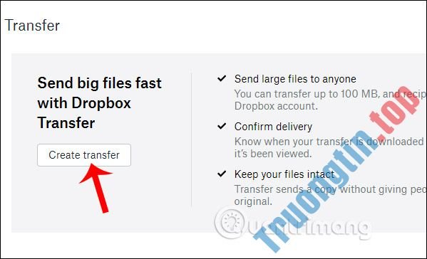 Cách&nbsp;dùng&nbsp;Dropbox&nbsp;Transfer&nbsp;gửi&nbsp;file&nbsp;trực&nbsp;tuyến