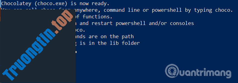 Cách&nbsp;sử&nbsp;dụng&nbsp;Chocolatey&nbsp;để&nbsp;cài&nbsp;đặt&nbsp;và&nbsp;cập&nbsp;nhật&nbsp;chương&nbsp;trình&nbsp;Windows