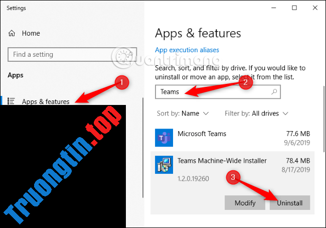 Cách&nbsp;gỡ&nbsp;cài&nbsp;đặt&nbsp;Microsoft&nbsp;Teams&nbsp;hoàn&nbsp;toàn&nbsp;trên&nbsp;Windows&nbsp;10