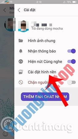 Cách&nbsp;đổi&nbsp;hình&nbsp;nền&nbsp;cuộc&nbsp;trò&nbsp;chuyện&nbsp;trên&nbsp;Mocha