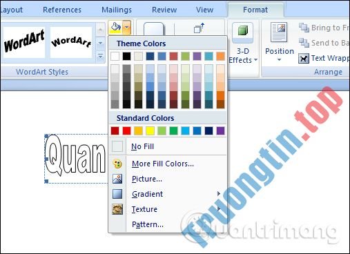 Cách&nbsp;tạo&nbsp;chữ&nbsp;xoay&nbsp;ngược,&nbsp;đảo&nbsp;ngược&nbsp;chữ&nbsp;trong&nbsp;Word