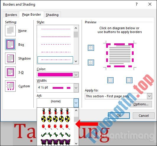 Cách&nbsp;tạo&nbsp;khung&nbsp;viền&nbsp;trang&nbsp;bìa&nbsp;trong&nbsp;Word