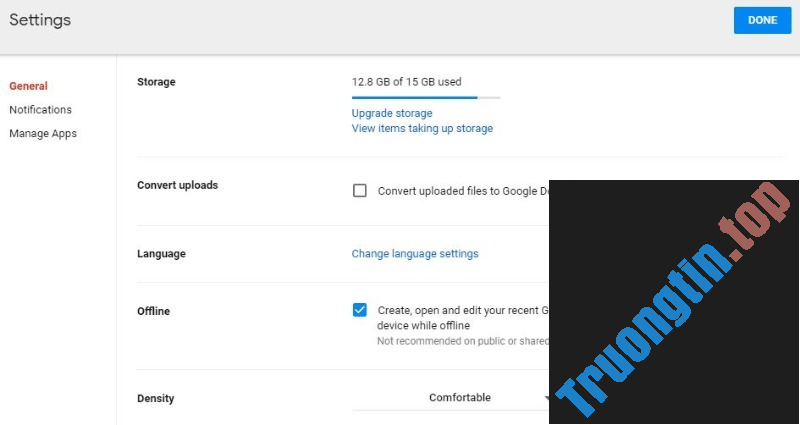 Cách&nbsp;giải&nbsp;phóng&nbsp;dung&nbsp;lượng&nbsp;trong&nbsp;Google&nbsp;Drive