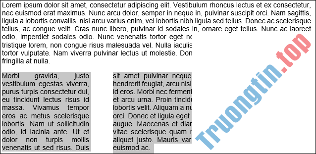 Trang&nbsp;trí&nbsp;văn&nbsp;bản&nbsp;giống&nbsp;trang&nbsp;báo&nbsp;trong&nbsp;Word