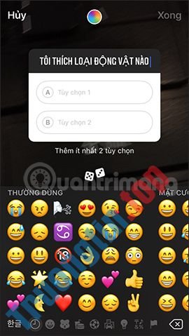 Cách&nbsp;đăng&nbsp;câu&nbsp;đố&nbsp;trên&nbsp;Instagram&nbsp;Story