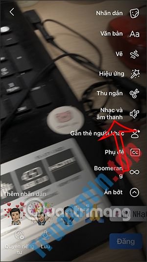 Cách&nbsp;ẩn&nbsp;tên&nbsp;bài&nbsp;hát&nbsp;trên&nbsp;Story&nbsp;Facebook