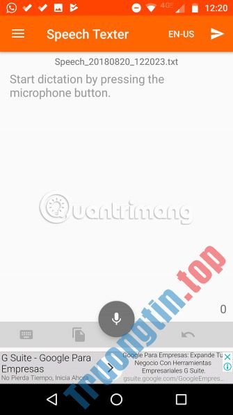 Những&nbsp;ứng&nbsp;dụng&nbsp;speech-to-text&nbsp;tốt&nbsp;nhất&nbsp;cho&nbsp;Android