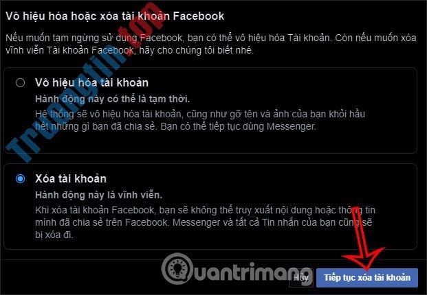 Cách&nbsp;xóa&nbsp;tài&nbsp;khoản&nbsp;Facebook&nbsp;vĩnh&nbsp;viễn&nbsp;trên&nbsp;điện&nbsp;thoại,&nbsp;máy&nbsp;tính