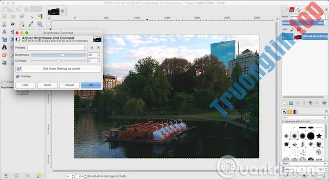 Hướng dẫn toàn tập chỉnh sửa ảnh trong GIMP 7 Hướng dẫn toàn tập chỉnh sửa ảnh trong GIMP