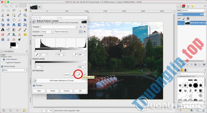 Hướng dẫn toàn tập chỉnh sửa ảnh trong GIMP 9 Hướng dẫn toàn tập chỉnh sửa ảnh trong GIMP