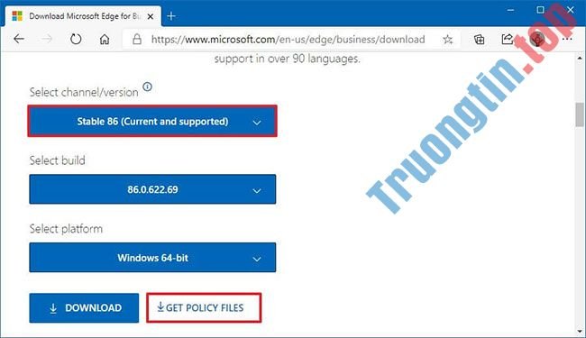 Cách cài đặt template Microsoft Edge Group Policy trên Windows 10 1 Cách cài đặt template Microsoft Edge Group Policy trên Windows 10