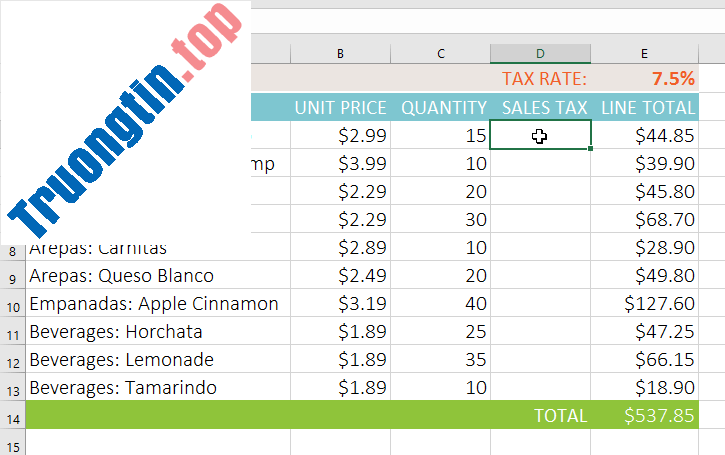Excel&nbsp;2019&nbsp;(Phần&nbsp;14):&nbsp;Tham&nbsp;chiếu&nbsp;ô&nbsp;tương&nbsp;đối&nbsp;và&nbsp;tuyệt&nbsp;đối