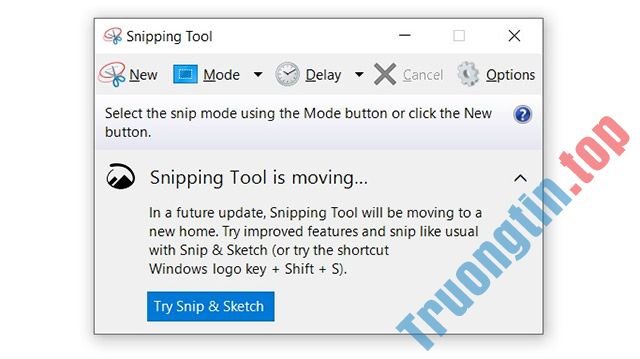 Ứng dụng chụp màn hình Snipping Tool sắp có thể được gỡ bỏ trên Windows 10 1 Ứng dụng chụp màn hình Snipping Tool sắp có thể được gỡ bỏ trên Windows 10