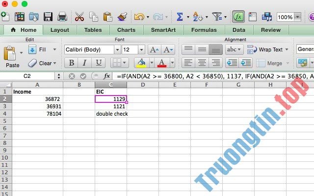 5&nbsp;công&nbsp;thức&nbsp;Microsoft&nbsp;Excel&nbsp;hữu&nbsp;ích&nbsp;cho&nbsp;việc&nbsp;tính&nbsp;thuế